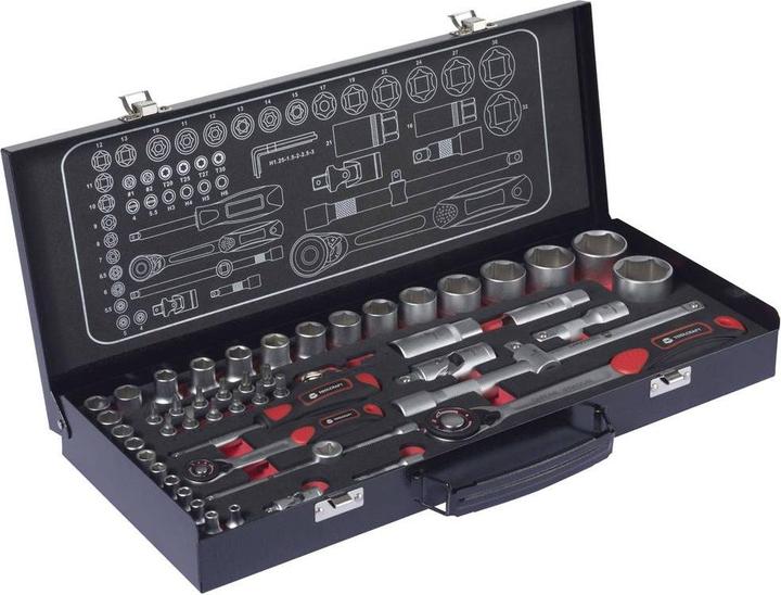 Image du produit Toolcraft Umschaltknarren-Set (1/4", 1/2")