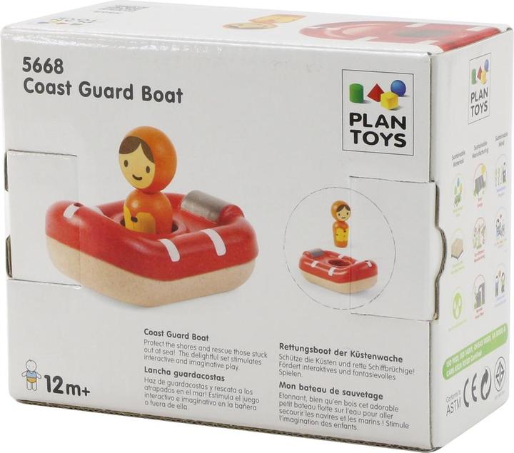 Produktbild Plantoys Küstenwachboot