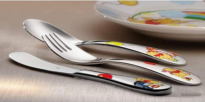 Produktbild WMF Kindergeschirr Kinderbesteck 6tlg Winnie Pooh Edelstahl poliert spülmaschinengeeignet