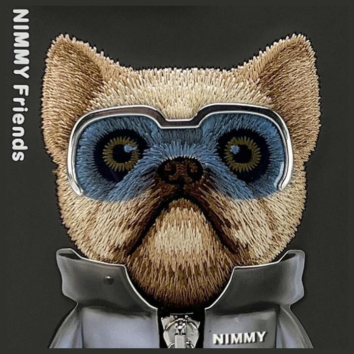 Produktbild Audi Nimmy case iPhone 15 Pro Max 6.7" black Cool&Cute 2.0 Dog (Apple iPhone 15 Pro Max)