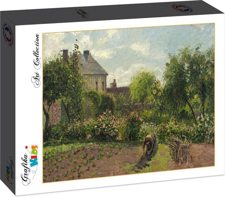 Actual product image Grafika Kids Camille Pissarro: The Artist's Garden at Eragny, 1898 (12 pieces)