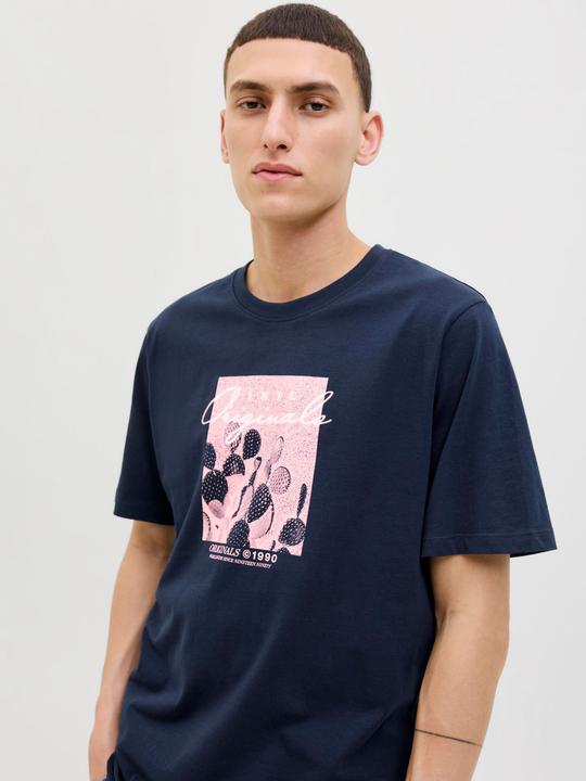 Image du produit Jack & Jones Gedruckt Rundhalsausschnitt T-shirt T-shirt (XS)