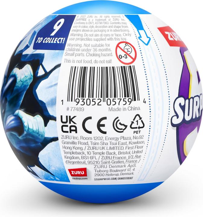 Actual product image Zuru Dino Strike Ice Age