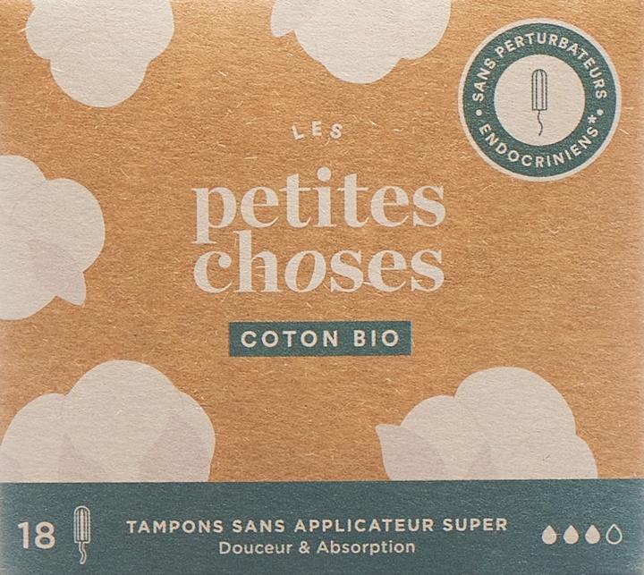 Immagine prodotto Les Petites Choses Tamponi super biologici (18 x)