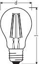 Actual product image Osram Superstar Classic A (E27, 7 W, 806 lm, 1 x, E)