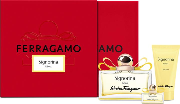 Immagine prodotto Salvatore Ferragamo Signorina Libera Holiday Kit (100 ml EDP + 50ml Body Lotion + Miniature Edp 5ml)