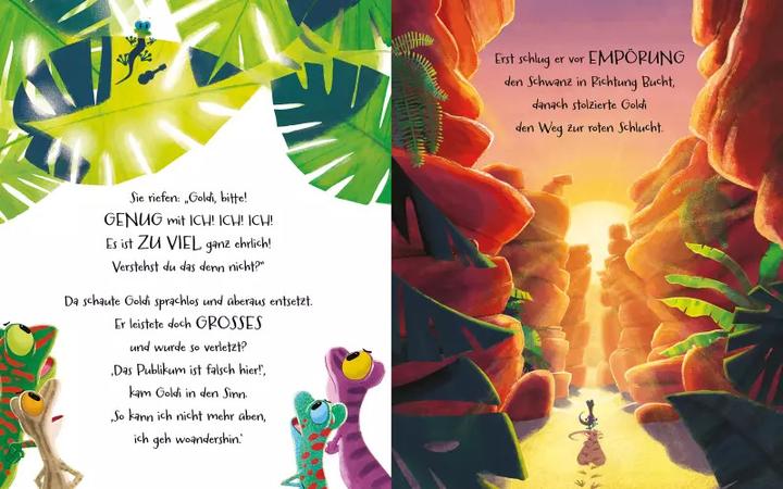 Produktbild Gecko und das Glück des Gebens (Deutsch, Rachel Bright, 2023)