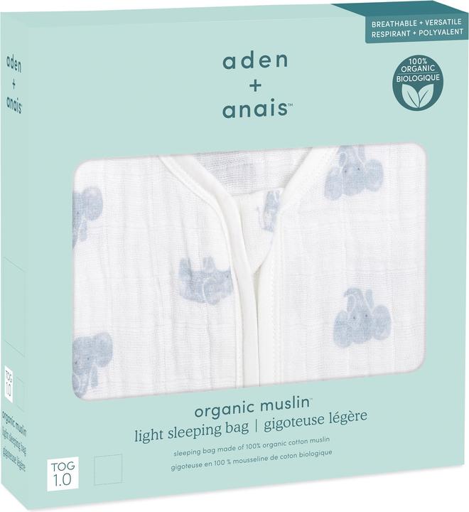 Produktbild aden + anais Leichter Schlafsack (90 cm, Sommer, Frühling)