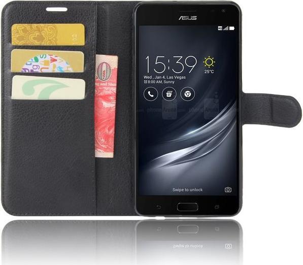 Produktbild MU Classic Leder Hülle mit Litchitextur (Asus Zenfone AR)