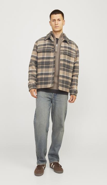 Actual product image Jack & Jones Jprblamilano Stitch Knit Half Zip Sn (XL)
