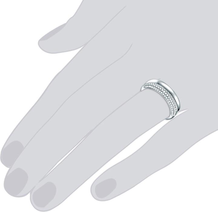 Produktbild Rafaela Donata Damen Sterling Silber Zirkonia silber - 11440 (54, 925 Silber)