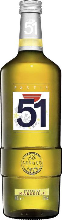 Produktbild Pernod Pastis 51 (45 %, Frankreich, 1 x 100 cl, Pastis)