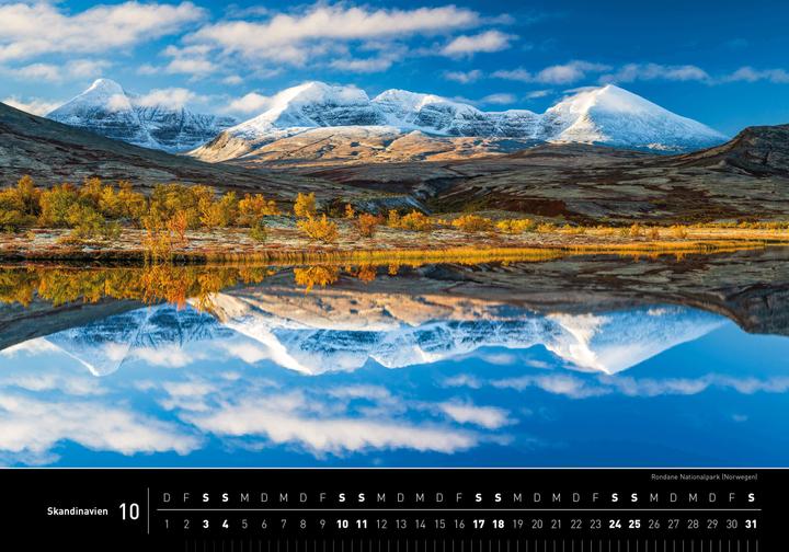 Image du produit Skandinavien Premiumkalender 2026 (50 x 35 cm, Couverture rigide, Allemand)