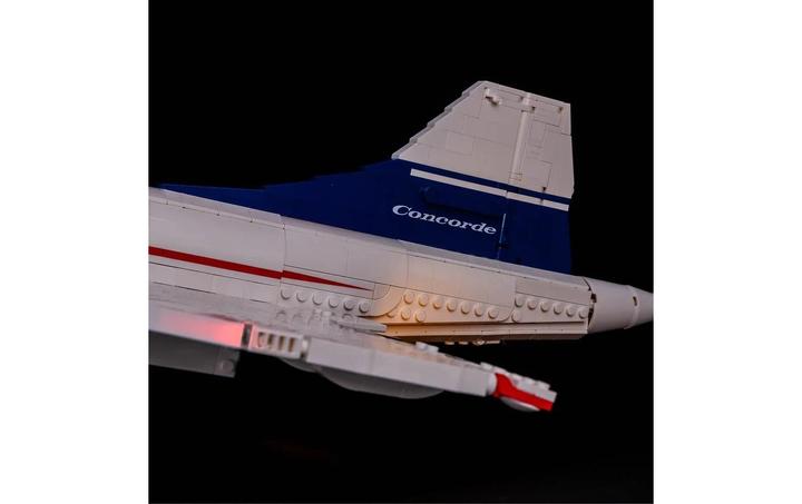 Actual product image Light my bricks LMB 2.0 LED light set for LEGO 10318 Concorde