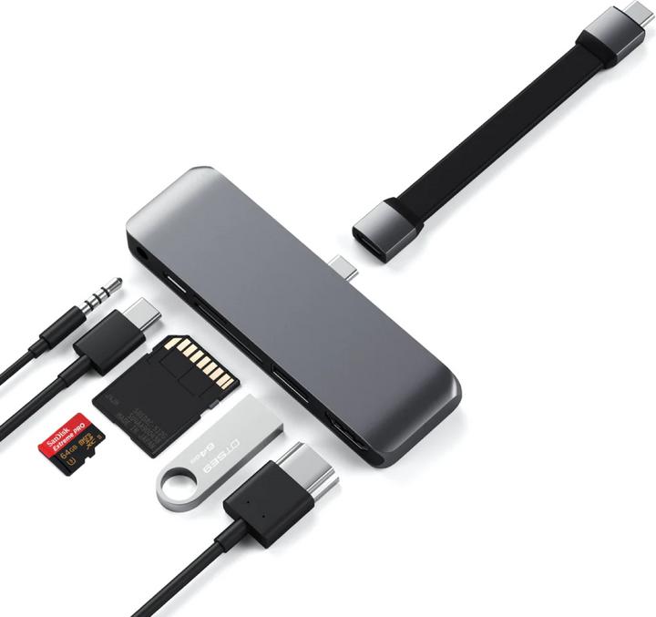 Produktbild Satechi USB-C Mobile Pro Hub (USB-C, 6 Ports)
