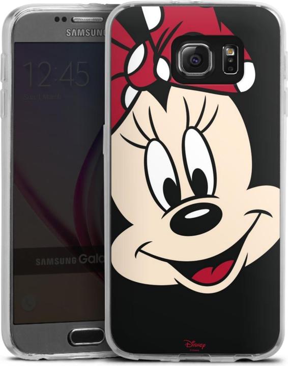 Produktbild DeinDesign Slim Case für Samsung Galaxy S6 Silikon Hülle Ultra Dünn Handyhülle Disney Minnie Mouse (Samsung Galaxy S6)