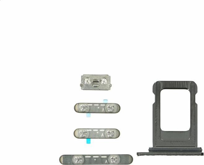 Produktbild OEM Button Set für iPhone 12 Pro pacific blue (iPhone 12 Pro)