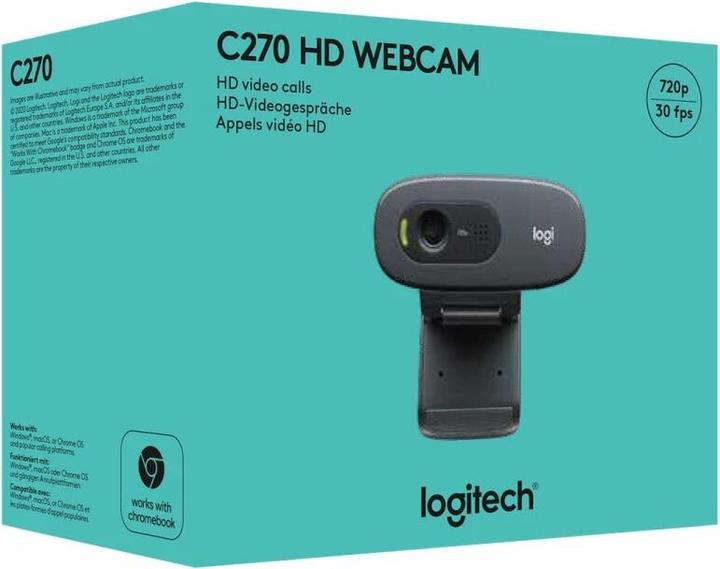 Actual product image Logitech C270 (0.90 Mpx)