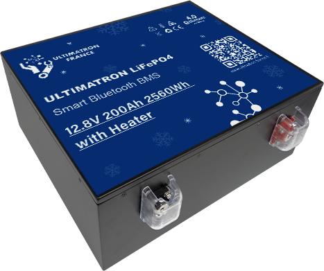 Produktbild Ultimatron ULM-12V-200Ah POLAR LiFePO4 Untersitz-Versorgungsbatterie (Heater) (12 V, 200 Ah)