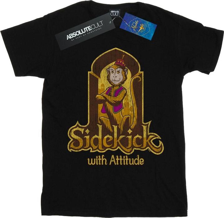 Disney Aladdin Movie Abu Sidekick With Attitude TShirt (XL)