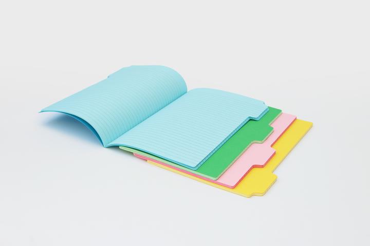 Actual product image Suck UK Tab Notebooks A5 Colourful (A5, Lined, Soft cover)