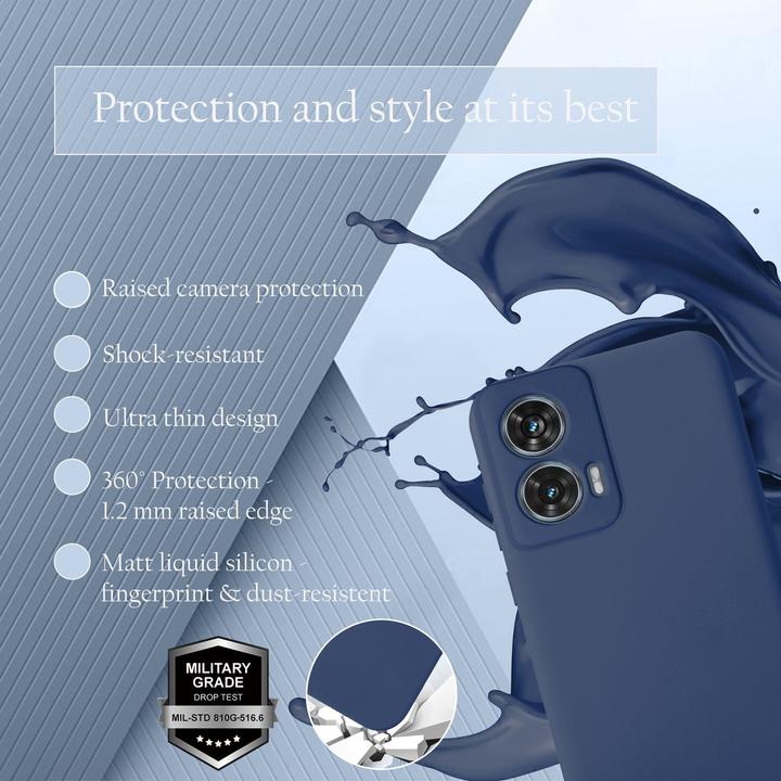 Produktbild Cadorabo Hülle für Motorola Moto Edge 50 Fusion im Liquid Case Design (Motorola Edge 50)