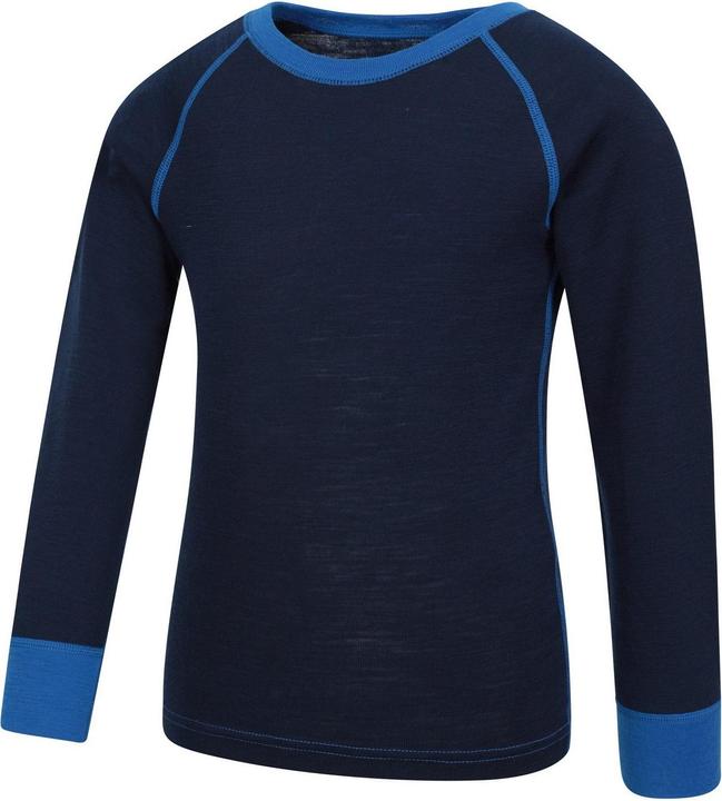 Actual product image Mountain Warehouse Childrens/Kids Merino II Round Neck Base Layer Top (158)