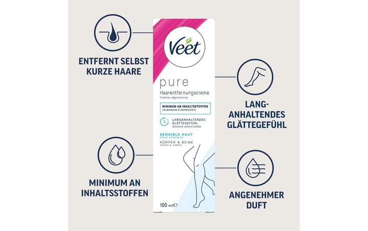 Produktbild Veet Silk & Fresh (100 ml, 1 x, 143 g)