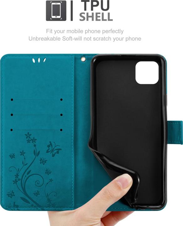 Image du produit Cadorabo Pochette Flower Book (Samsung Galaxy A22 5G)