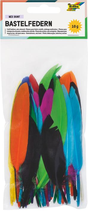 Immagine prodotto Folia Piume indiane, 10 g, colori assortiti
