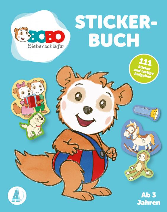 Bobo Siebenschläfer Stickerbuch (Tedesco, Animazione Yep, 2021)
