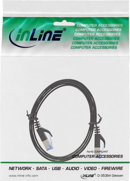 Actual product image InLine Patch cable RJ-45 (M) to RJ-45 (M) (U/FTP, CAT6a, 0.50 m)