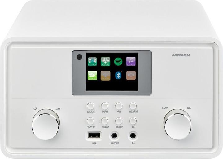 Image du produit Medion LIFE P85027 (DAB+ DAB, Webradio, VHF, WiFi, Bluetooth)