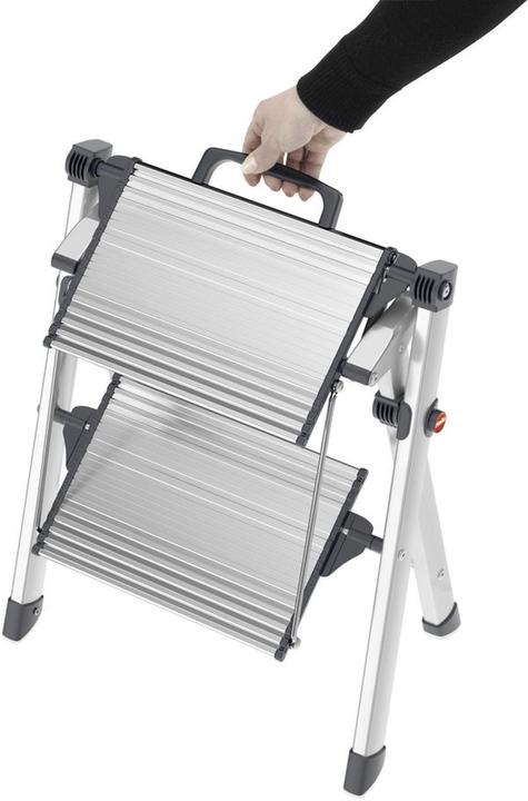 Productafbeelding Hailo MK80 ComfortLine, comforttrap, 2 treden (Trapladder, 46 cm)