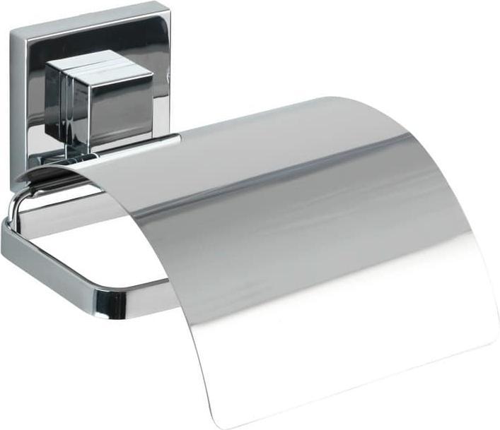 Produktbild Wenko WC-Garnitur Quadro silber Metall