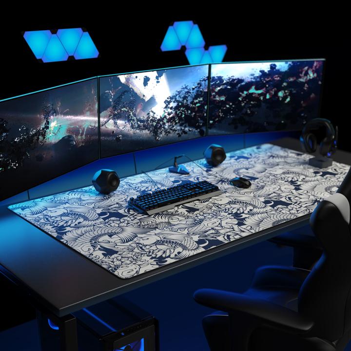 Actual product image Titanwolf Gaming mouse pad, XXXL speed gaming mouse mat, mouse pad extra large surface of 1500 x 800mm, Kois (XXL)