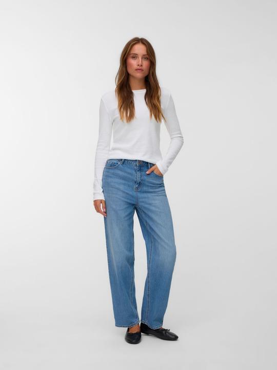 Immagine prodotto Vero Moda VMBILLIE Hohe Taille Barrel Fit Jeans Mom Jeans (W32/L34)