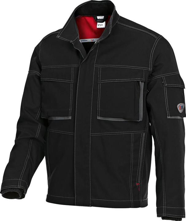 Produktbild BP 1795-720-32-48/50n Arbeitsjacke, Stehkragen, verdeckter Frontreissverschluss, 305,00 g/m² Verstärk (48, 50)