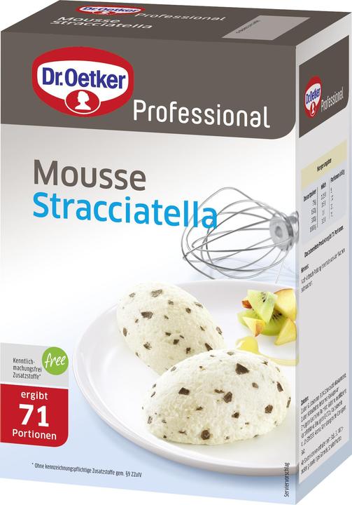 Produktbild Dr. Oetker Mousse Stracciatella o.K. 6x1kg (1000 g)