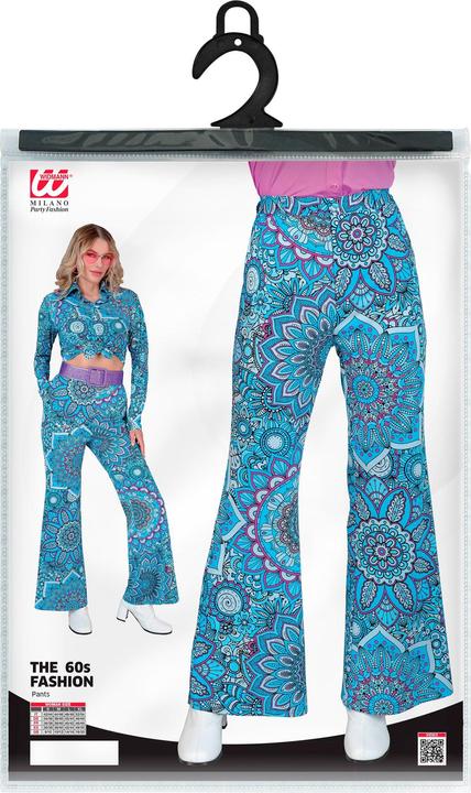 Actual product image Widmann THE 60s FASHION - blue mandala (trousers), L/XL (L)