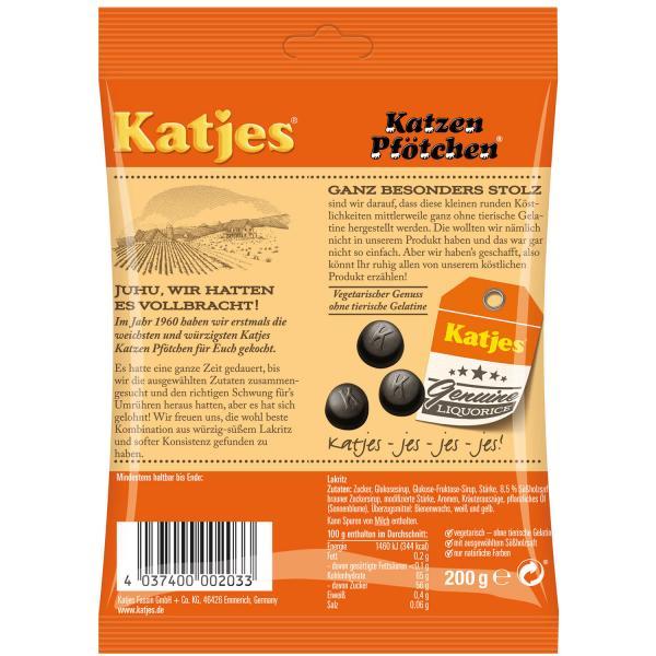 Produktbild Katjes Katzenpfoetchen (200 g)