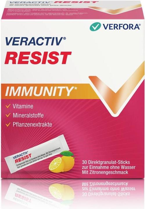 Actual product image Veractiv Resist Direct Sticks 30 pcs (30 Piece, Granulate, 64 g)
