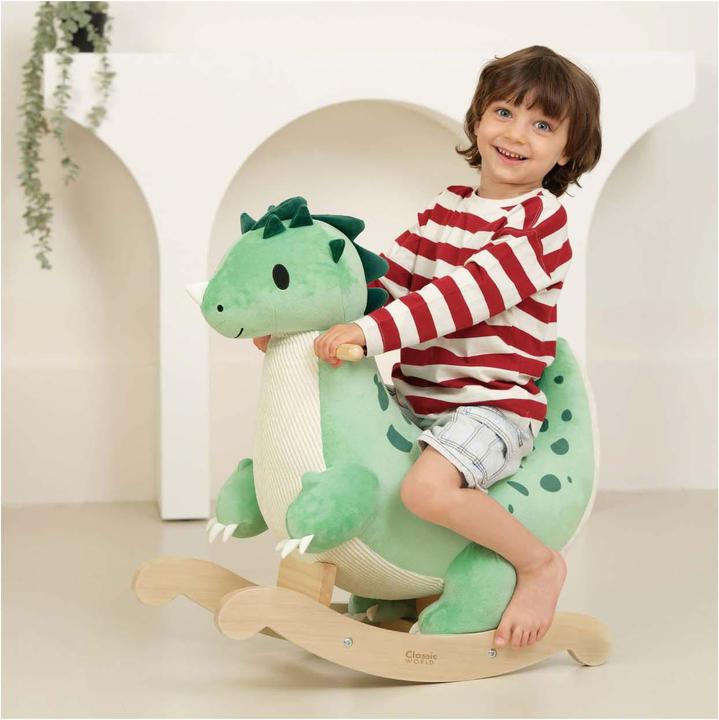 Produktbild Classic World Schaukelpferd Dinosaurier aus Holz