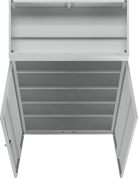 Image du produit eurokraft basic Armoire universelle (91,5 x 42,5 x 195 cm)