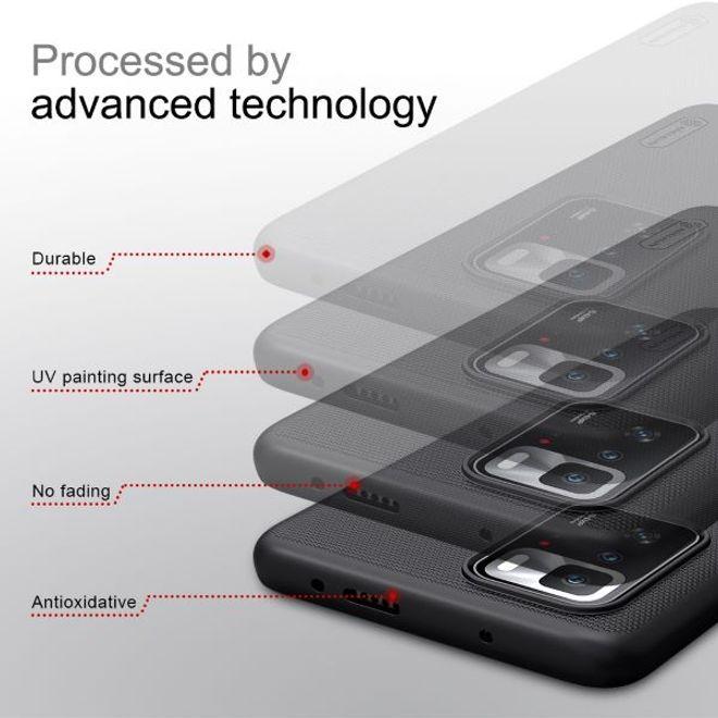 Actual product image Nillkin Super Frosted Shield Series (Xiaomi Redmi Note 10 Pro 5G)
