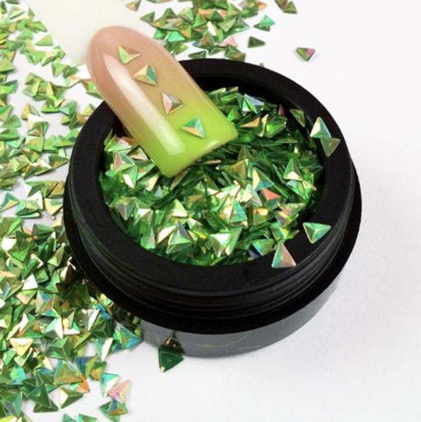 Produktbild BrillBird 3D Triangle – Greenary (Nagellacktrockner)