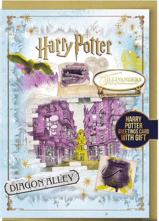 Produktbild Winkelgasse Grusskarte weihnachtliches Design Karton (1 Stk.)