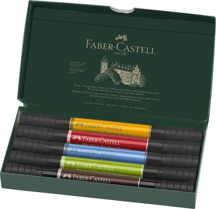 Immagine prodotto Faber-Castell Penna a inchiostro (Multicolore, 5 x)