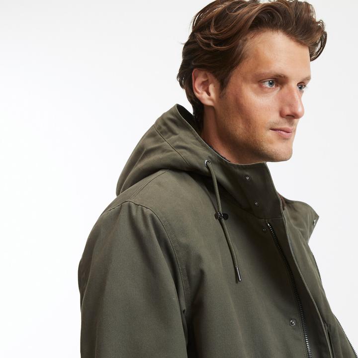 Produktbild La Redoute Collections Halblanger Parka mit Webpelzfutter (S)