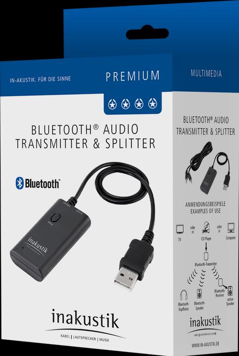 Produktbild Inakustik Bluetooth Audio Transmitter & Splitter (Sender)